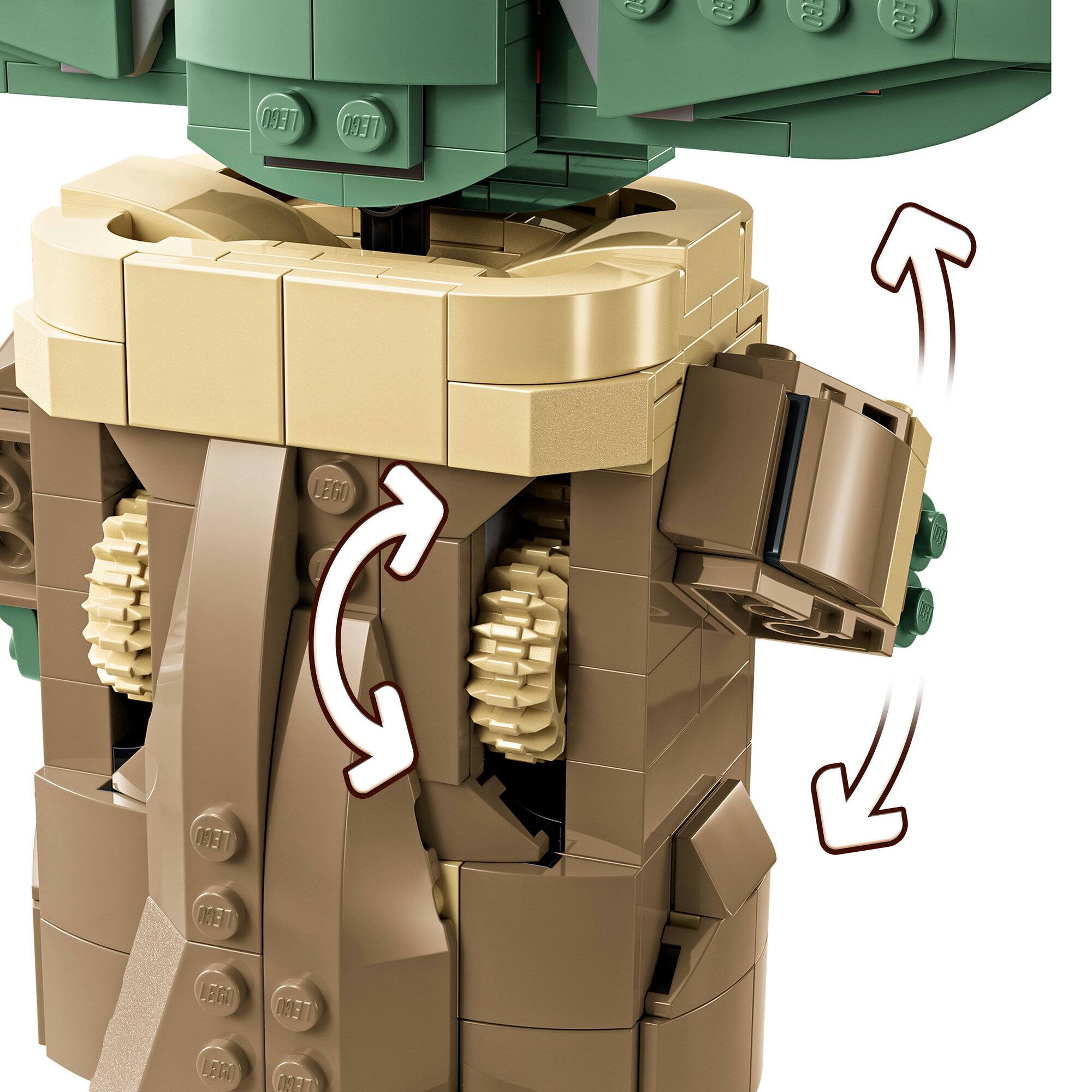 LEGO® Star Wars: The Mandalorian™ Grogu™ with Hover Pram, Buildable Figure 75403